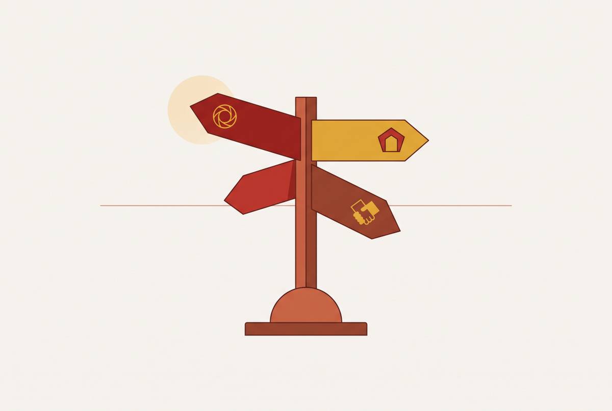 Cover illustration for “Exit Strategy Options for Founder-Led Businesses”
