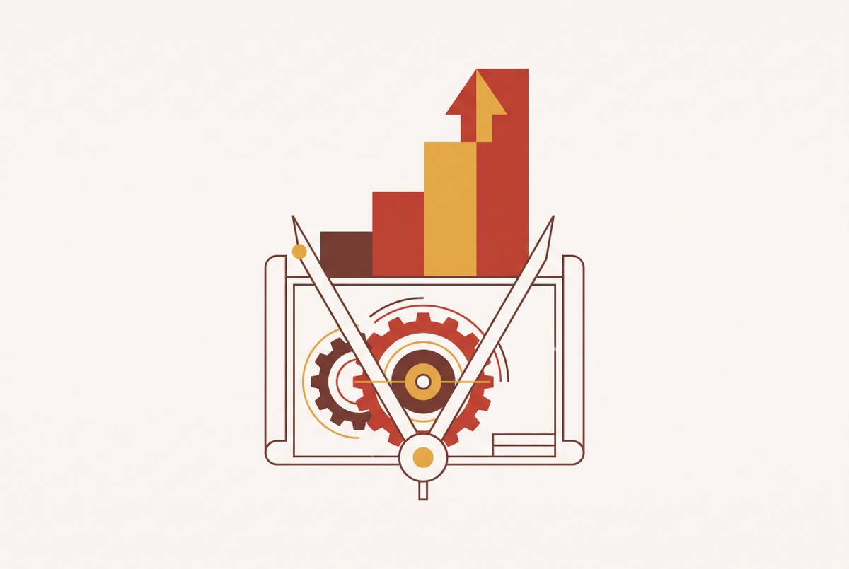 Cover illustration for “Valuation Multiples for Engineering and Technical Services Firms”