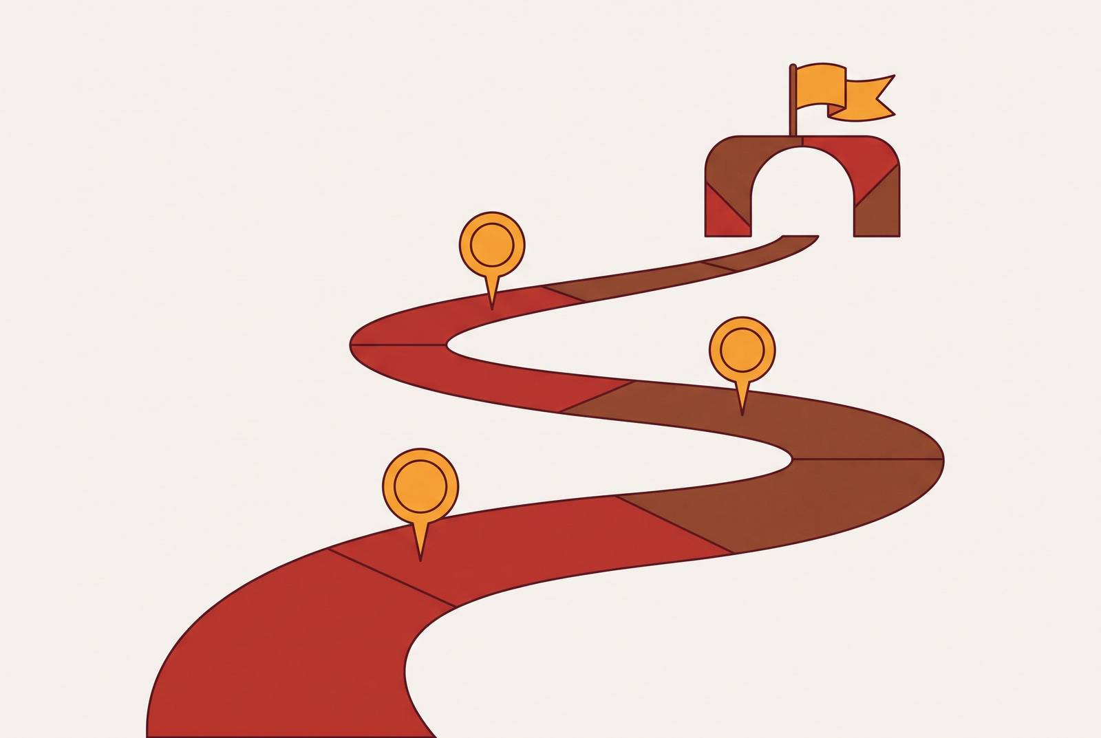 Cover illustration for “Three-Year Exit Roadmap for Profitable Small Businesses”