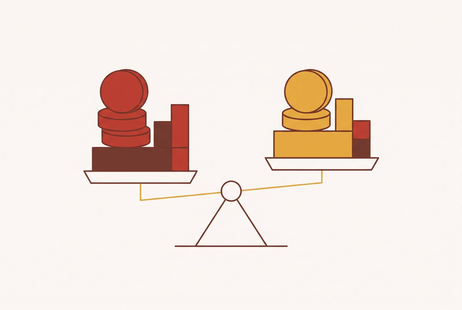 Cover illustration for “SDE vs EBITDA for Small Business Valuation”