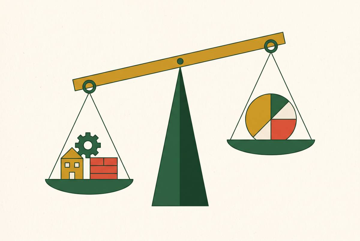 Cover illustration for “Asset Sale vs Share Sale Valuation Differences in Canada”