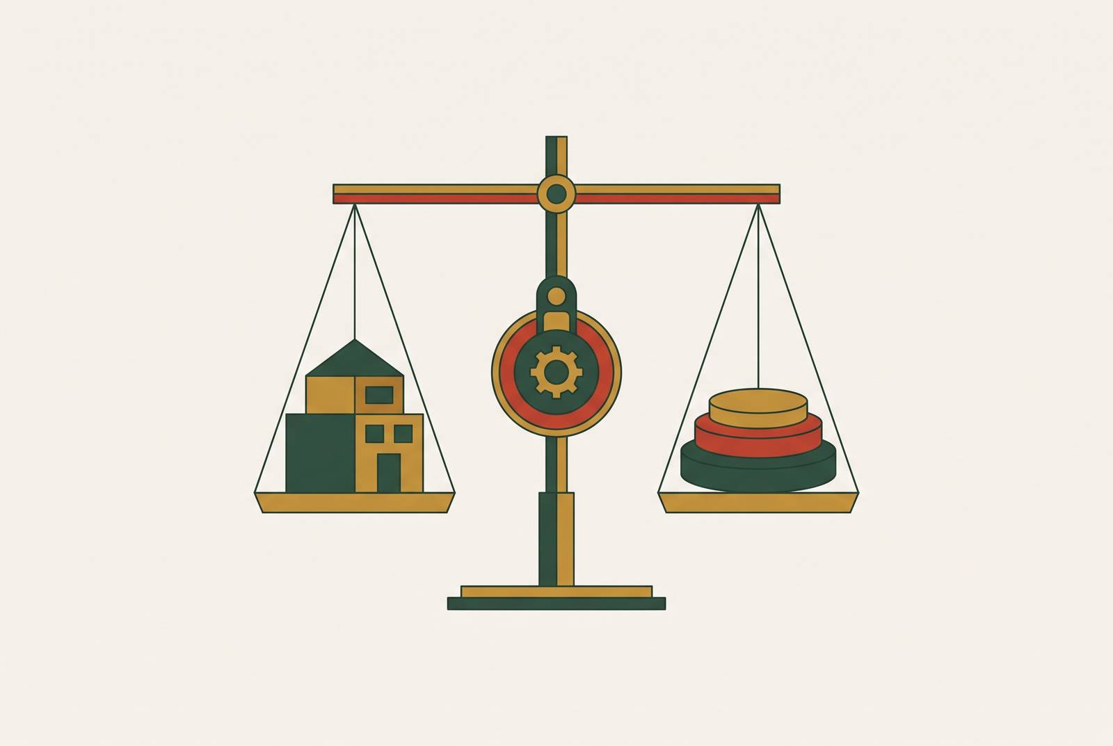 Cover illustration for “Strategic Buyers vs Private Equity for Sub-$50M Exits”