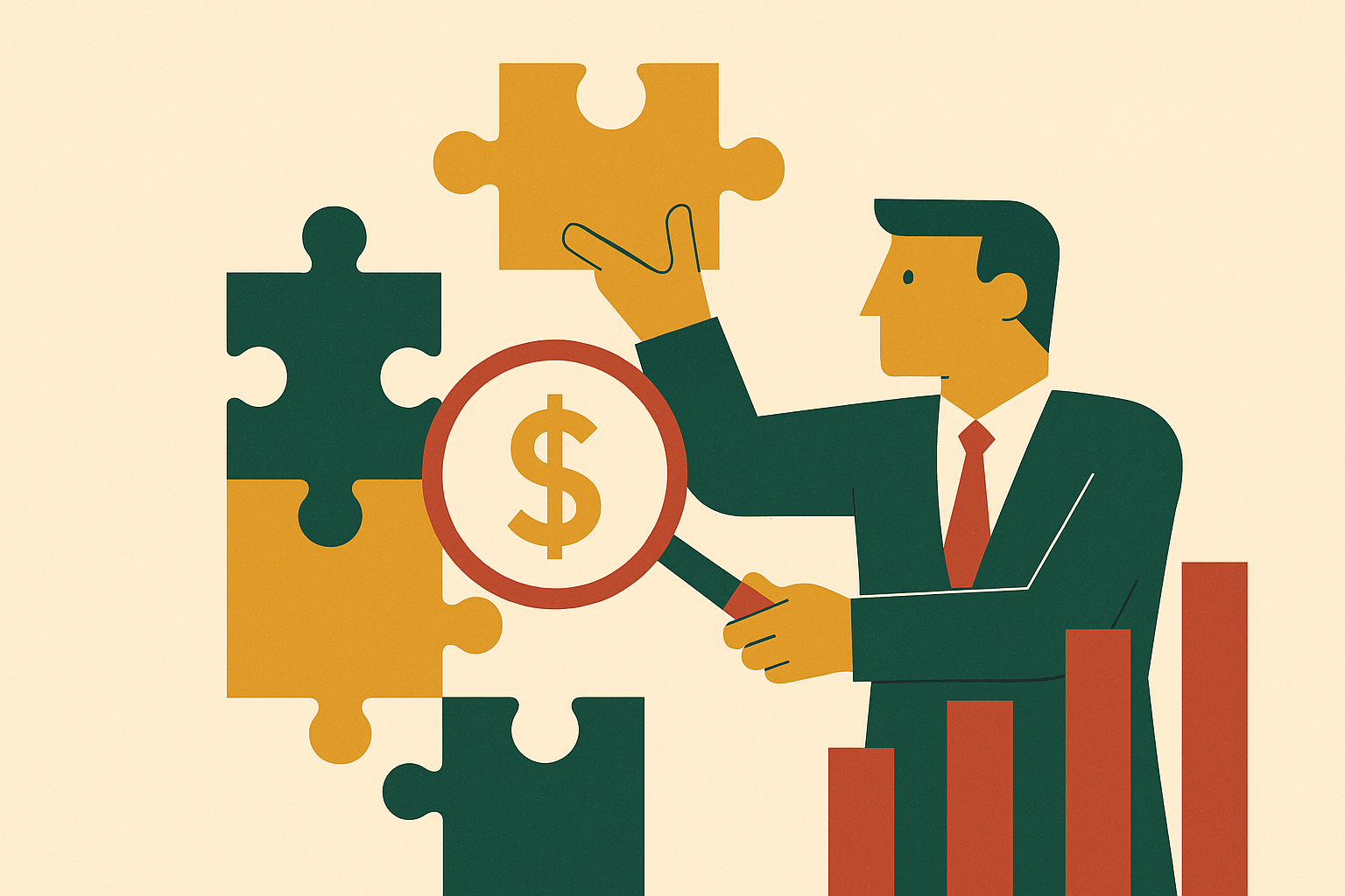 Cover illustration for “Strategic Acquirer Synergy Valuations and How Sellers Can Capture Them”