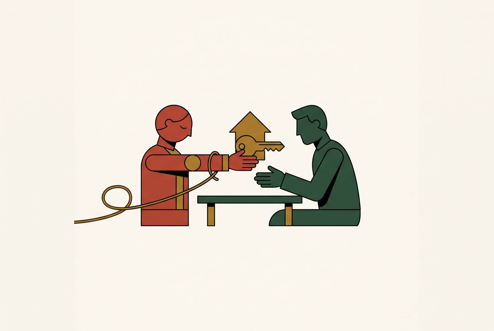 Cover illustration for “When the Buyer Asks Why You're Selling and the Real Answer Is Cultural Obligation”