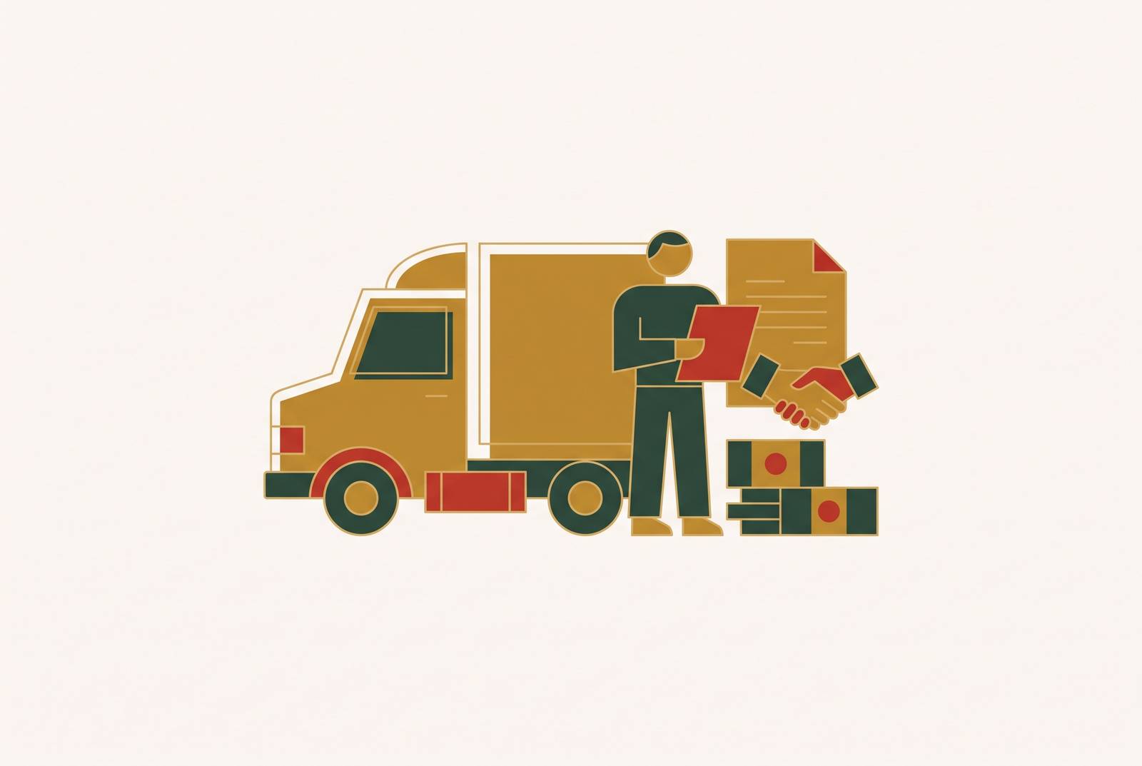 Cover illustration for “How a Punjab-Born Founder Navigated LCGE Eligibility Before Selling His Trucking Company”