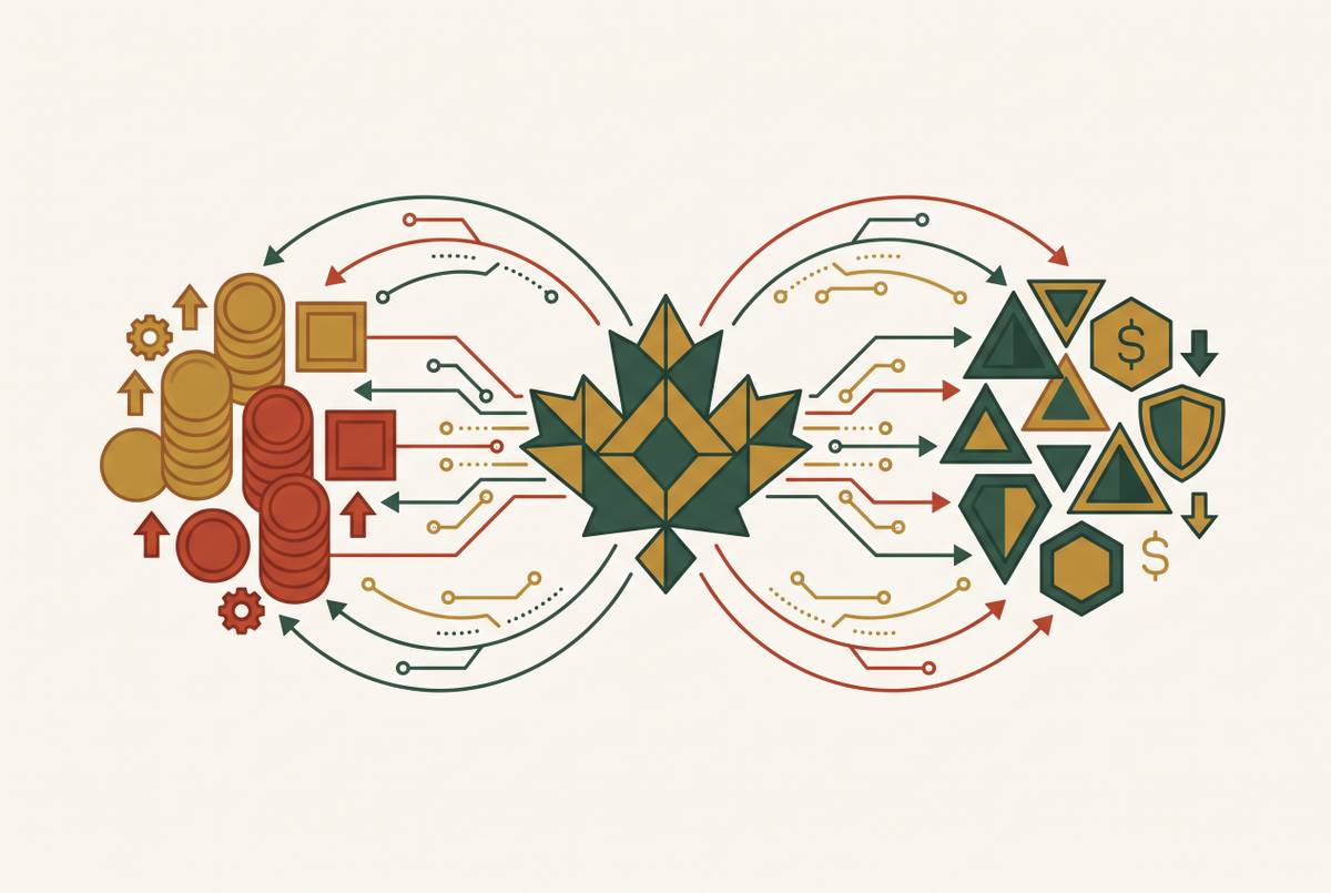 Cover illustration for “Which Canadian M&A Firms Use AI to Match Sellers with Buyers”