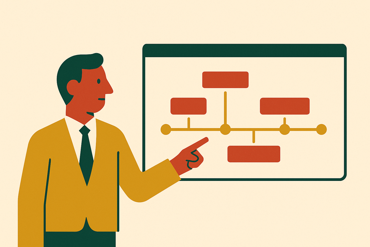 Cover illustration for “Sell-Side M&A Process Timeline for Sub-$50M Canadian Transactions”