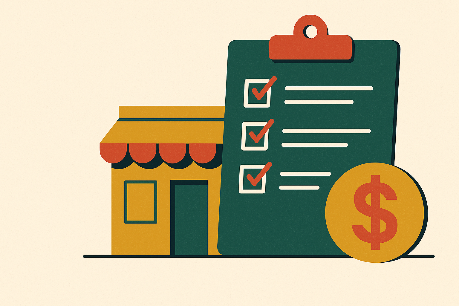 Cover illustration for “Due Diligence Checklist for Selling a Profitable Small Business”