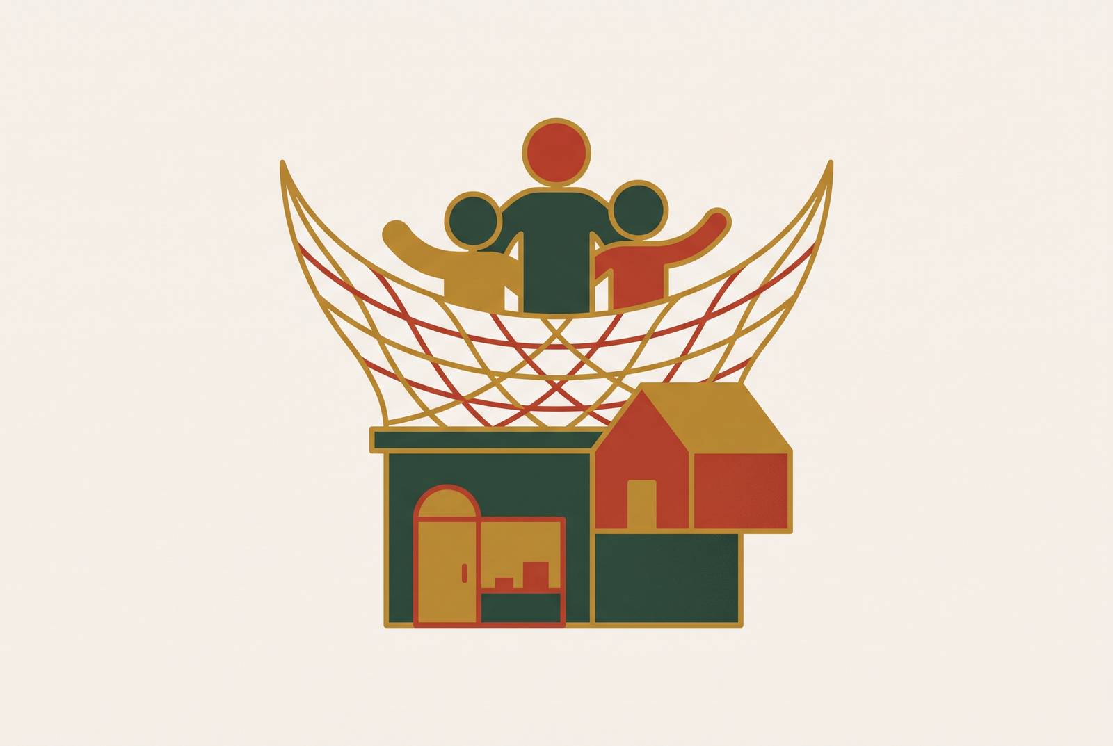 Cover illustration for “What Happens When the Business Is Also the Family's Financial Safety Net”