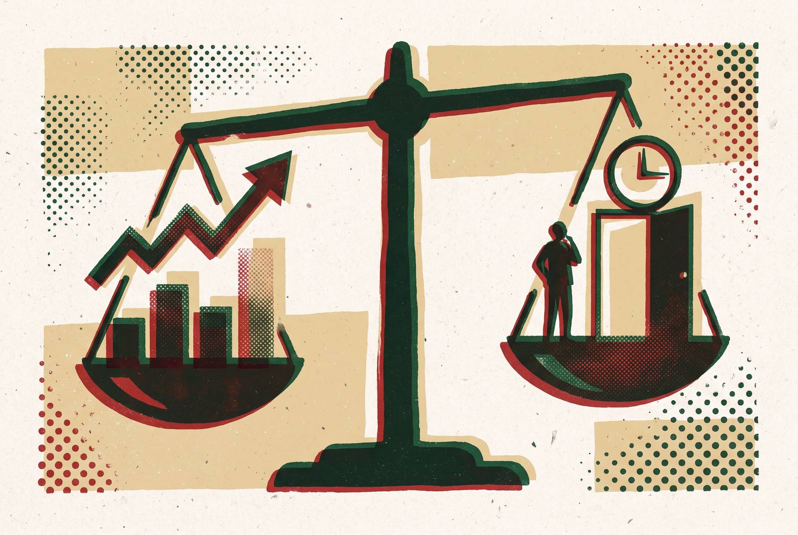 Cover illustration for “When to Sell a Business Based on Market Conditions vs Personal Readiness”