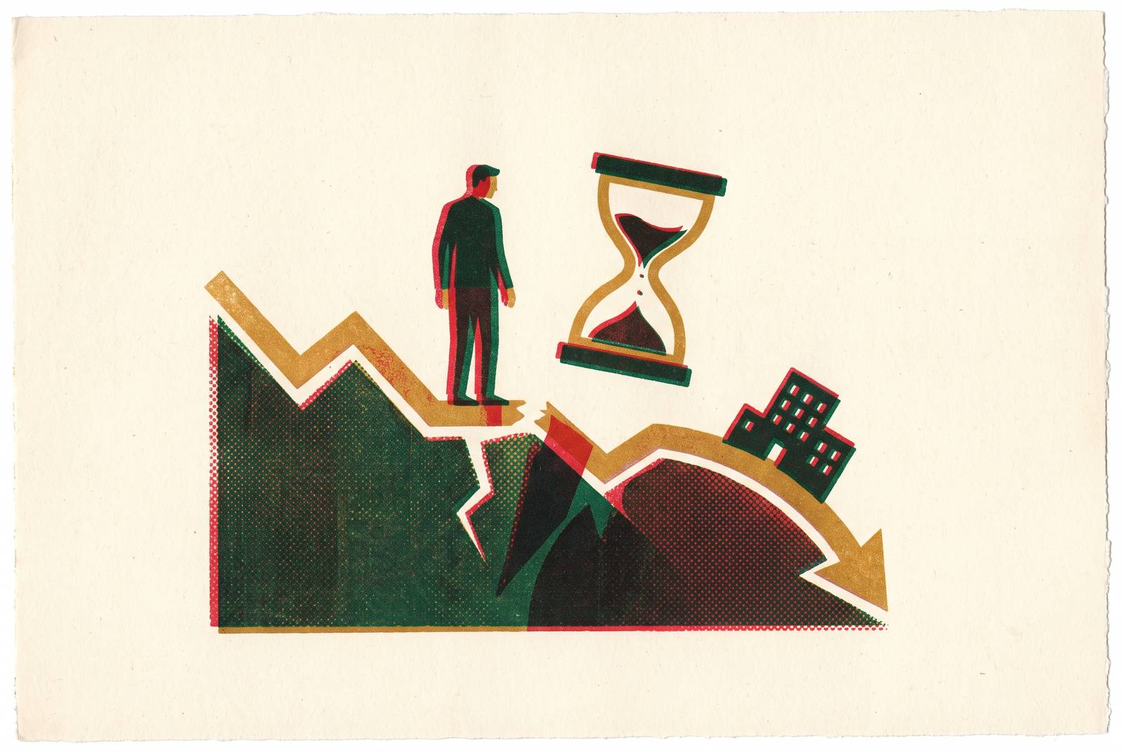 Cover illustration for “Recession Risk and Seller Timing Decisions in the Lower Middle Market”