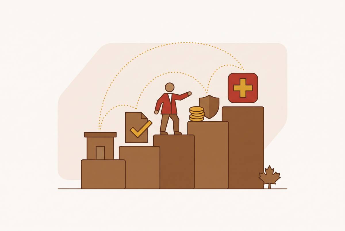 Cover illustration for “Step-by-Step HSA Setup Guide for Canadian Small Business Owners”