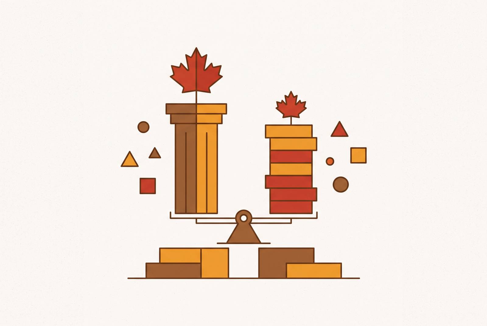 Cover illustration for “Canadian HSA Provider Comparison on Fees and Plan Structure”