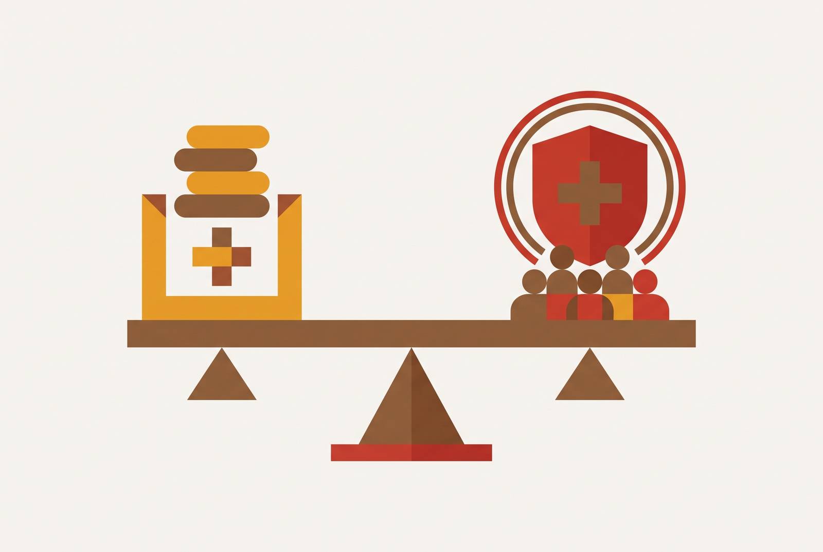 Cover illustration for “HSA vs Group Health Insurance for Small Businesses”