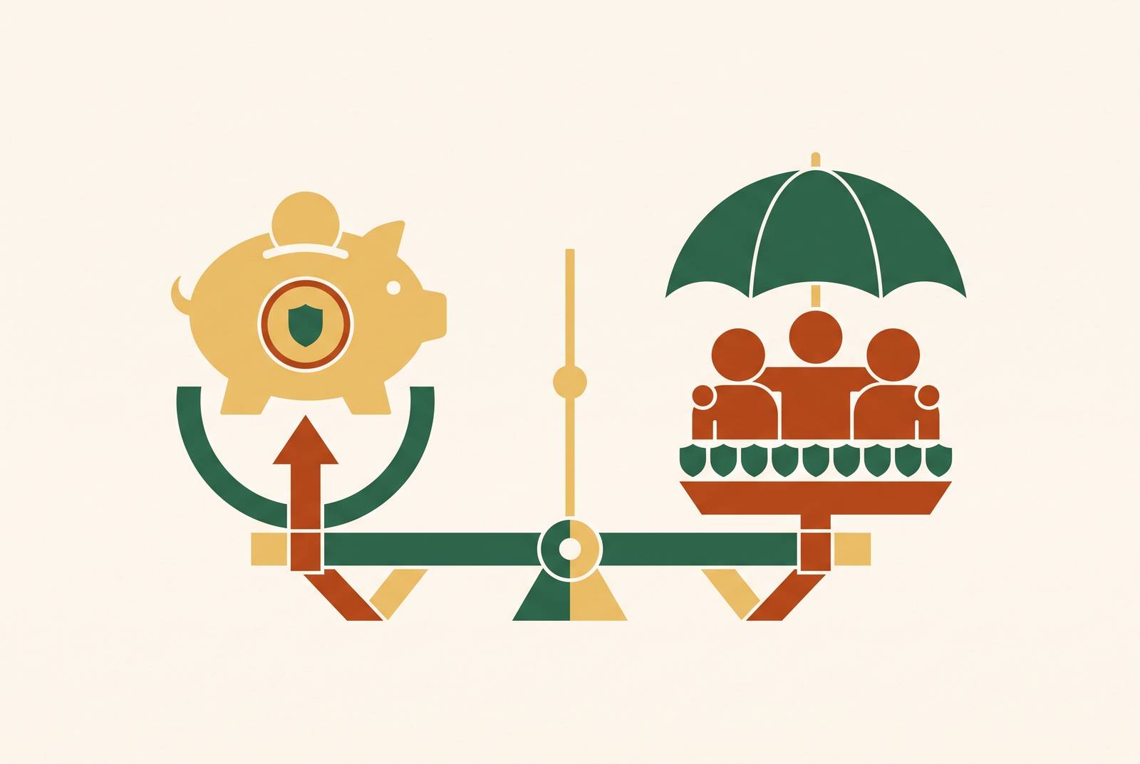Cover illustration for “HSA vs Traditional Group Health Insurance for Small Businesses”