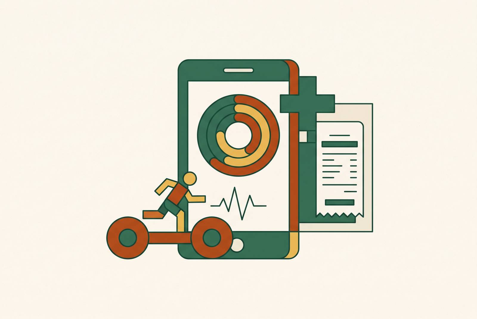 Cover illustration for “Health and Fitness Apps as HSA-Eligible Expenses in Canada”