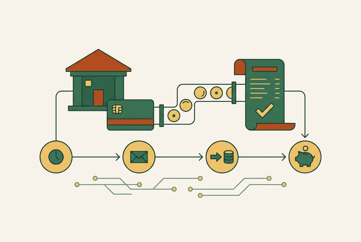 Cover illustration for “How HSA Reimbursements Are Processed — EFT and Payment Timelines”