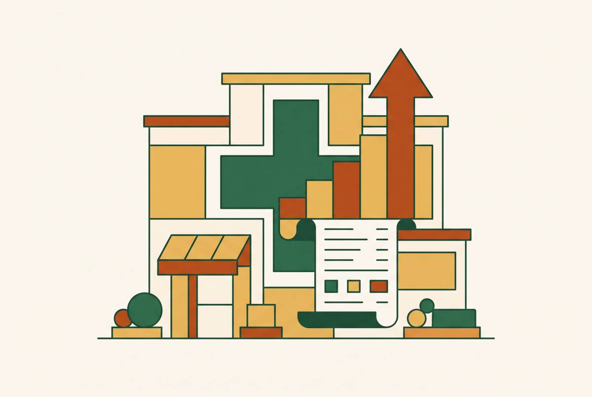 Cover illustration for “HSA Spending Trends Among Canadian Small Businesses”