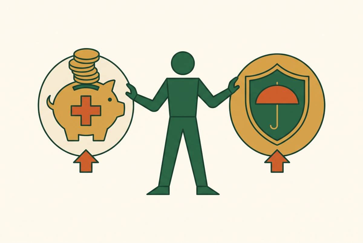 Cover illustration for “HSA vs Health Insurance for a Solo Incorporated Contractor”