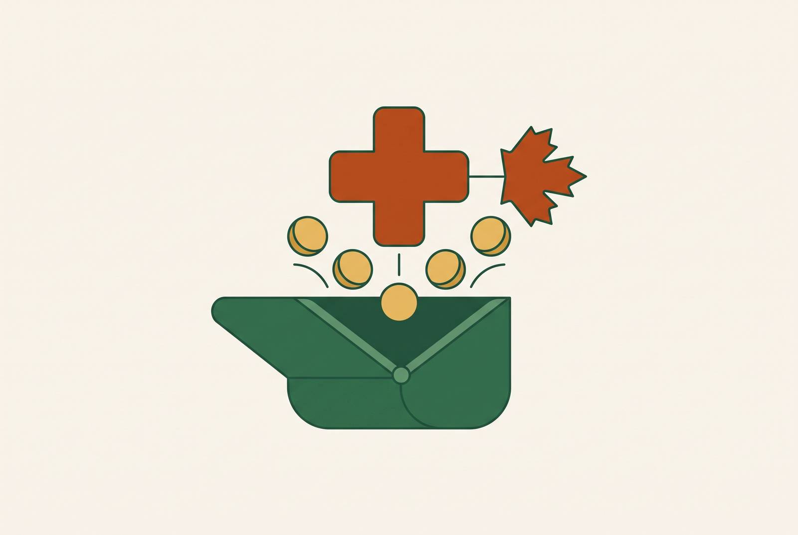 Cover illustration for “How a Canadian Health Spending Account Works”