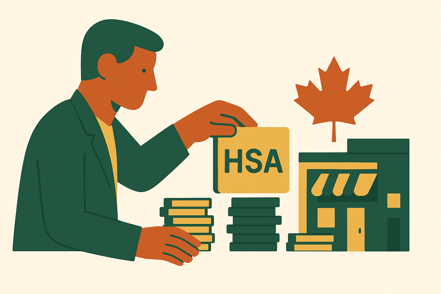 Cover illustration for “Setting Up an HSA for an Incorporated Small Business in Canada”