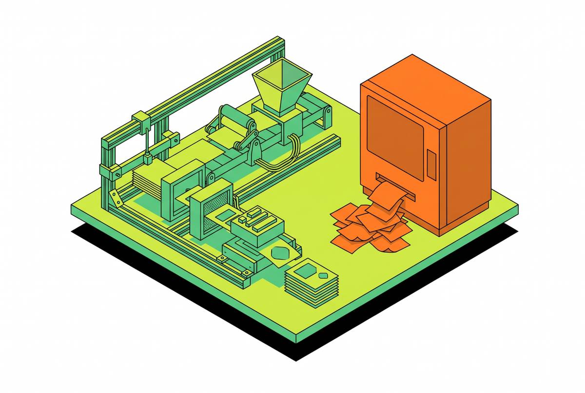 Cover illustration for “Writing Harnesses vs Off-the-Shelf AI Writing Tools”