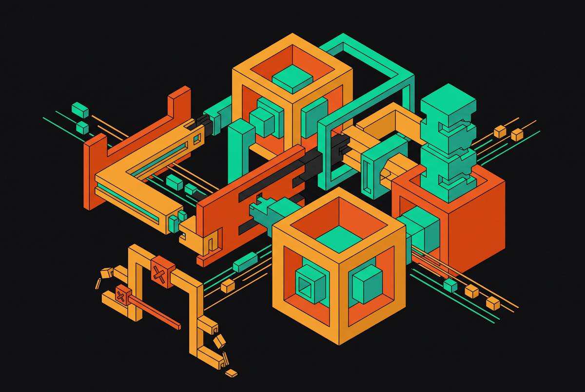 Cover illustration for “TypeScript Type System Patterns That Replace Runtime Validation”