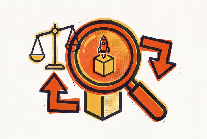 Cover illustration for “How to Evaluate a Startup Before Accepting an Offer”