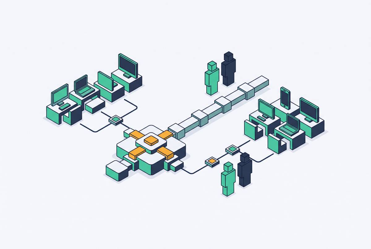 Cover illustration for “Structuring QA and Engineering Collaboration in Agentic Teams”
