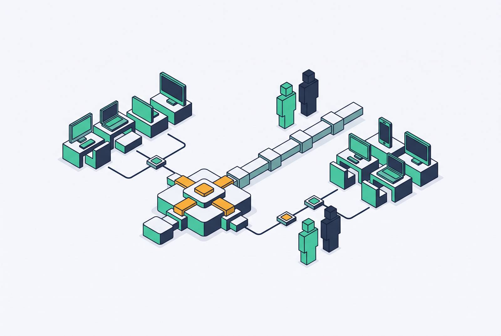 Cover illustration for “Structuring QA and Engineering Collaboration in Agentic Teams”