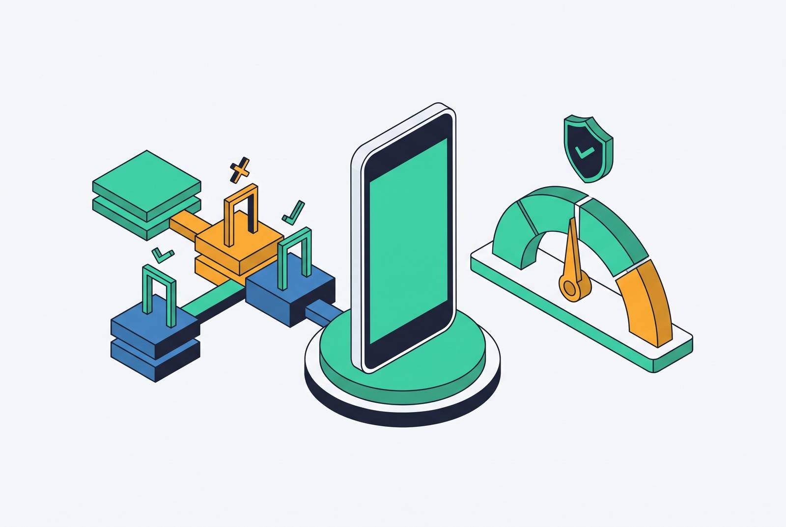 Cover illustration for “Acceptable Risk Calibration in AI-Assisted Mobile Releases”