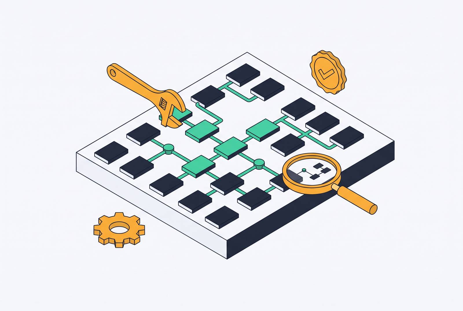 Cover illustration for “Product Map Maintenance as a First-Class Engineering Artifact”