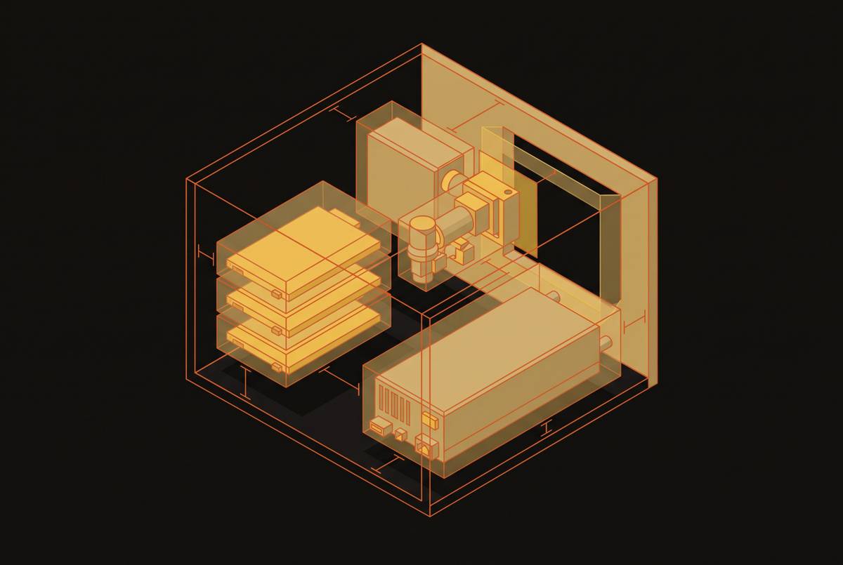 Cover illustration for “Modeling Physical Clearance and Spatial Constraints in CPQ”