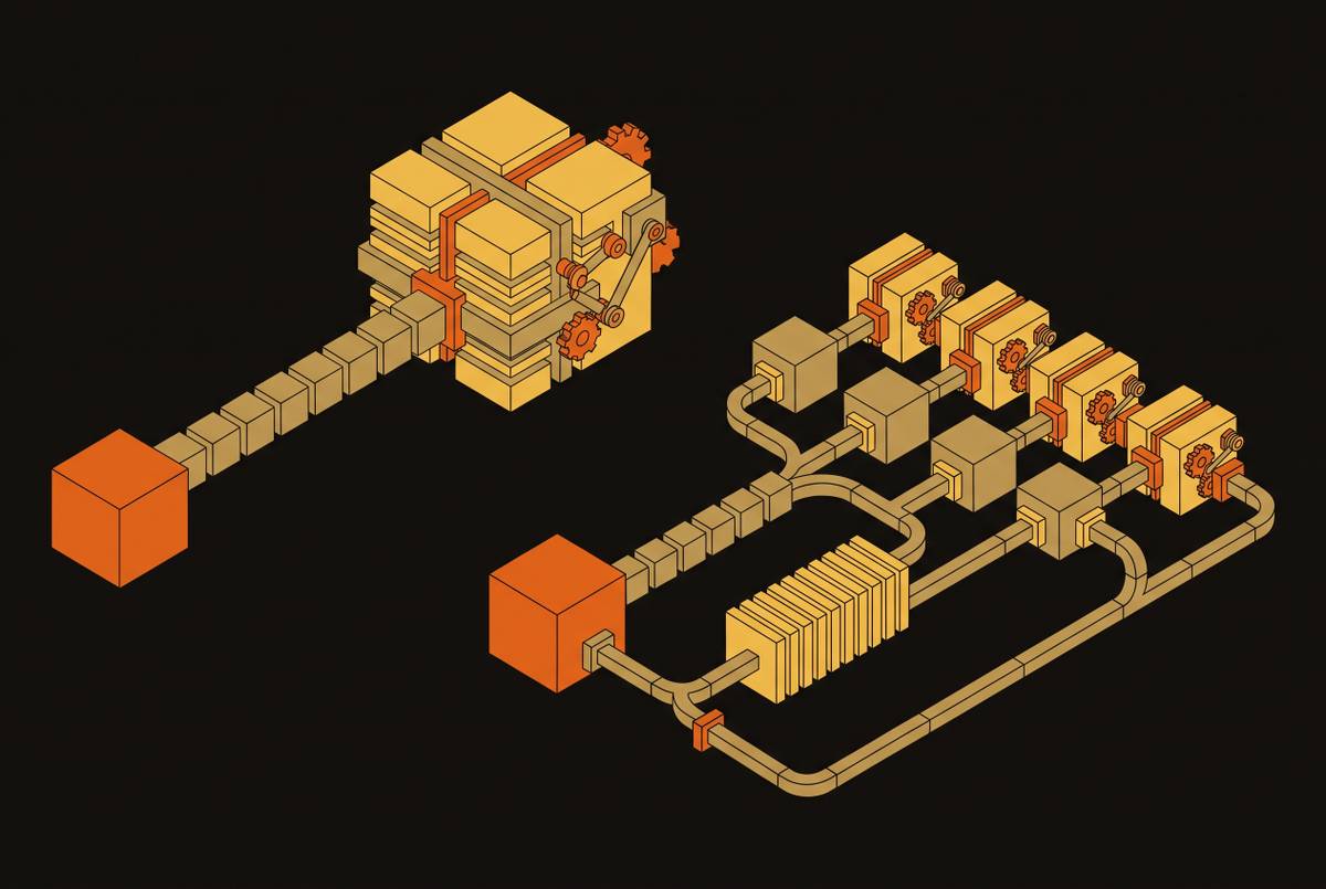 Cover illustration for “Synchronous vs. Asynchronous API Patterns for Heavy Engineering Computations”