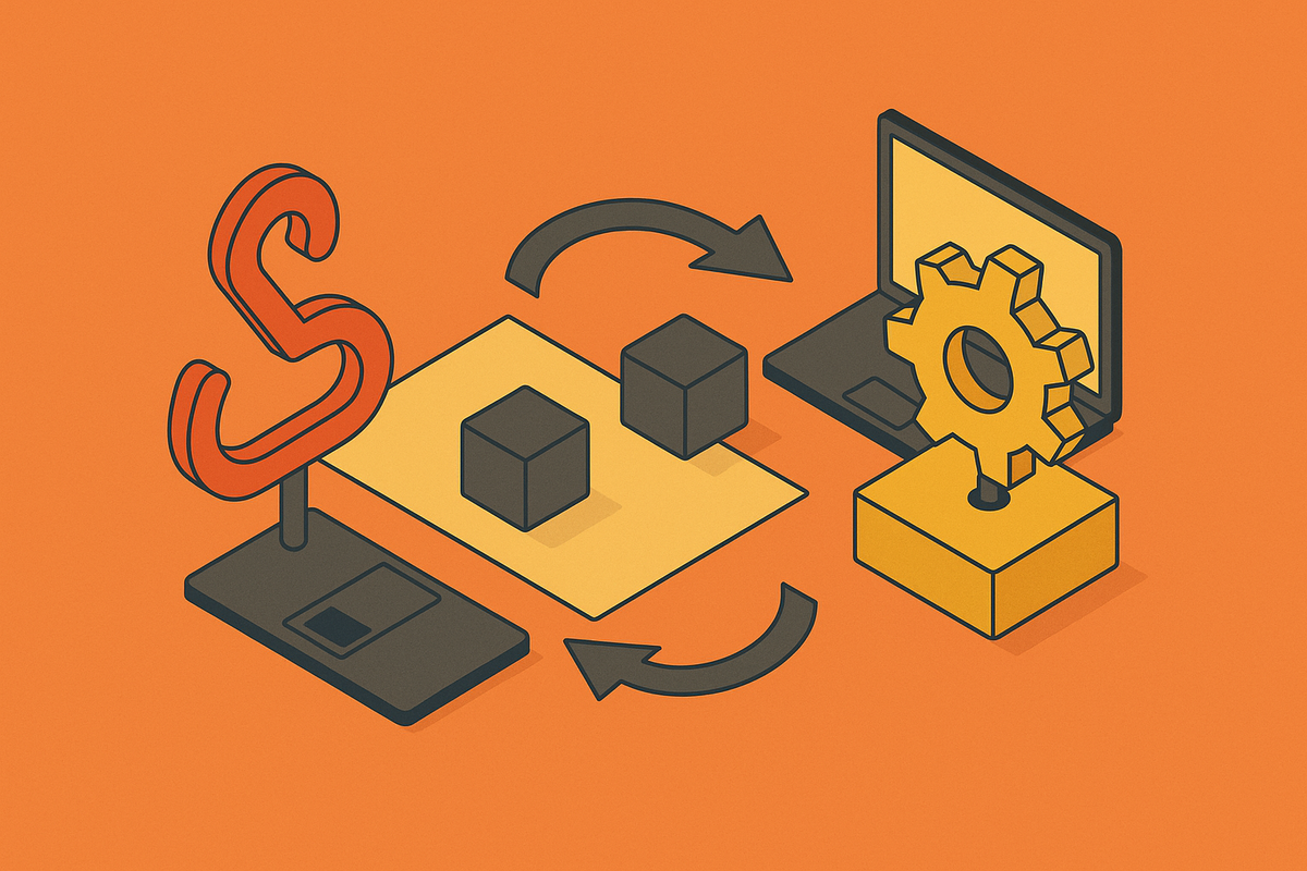 Cover illustration for “Webhook vs. Polling Architecture for Configurator State Sync”