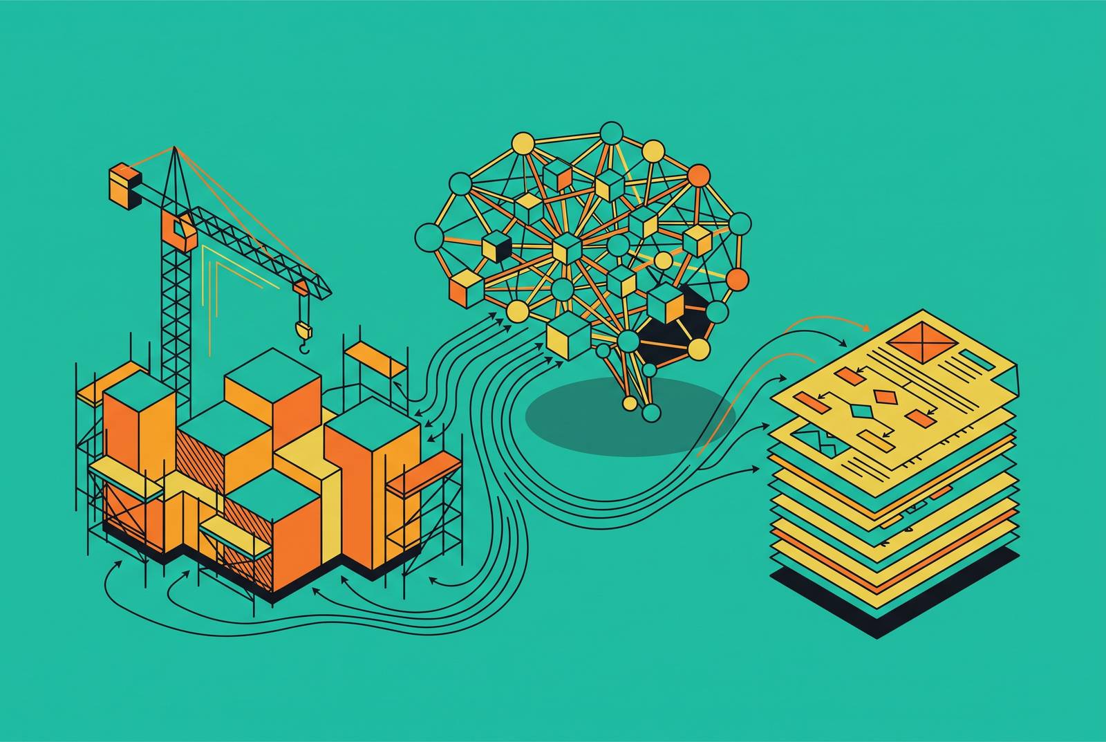 Cover illustration for “Large Language Models for RFI Response Drafting in Construction Projects”