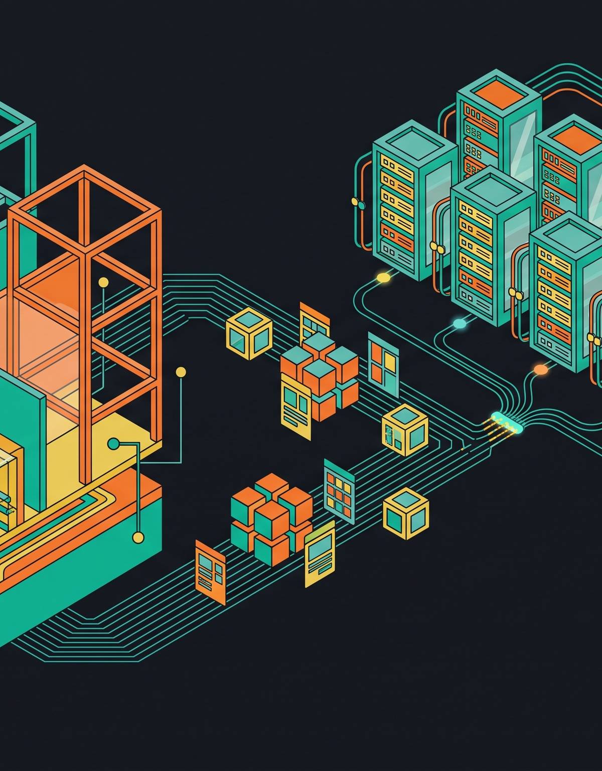 Cover illustration for “Structured Asset Data Requirements for DCIM-Ready BIM Handoff”
