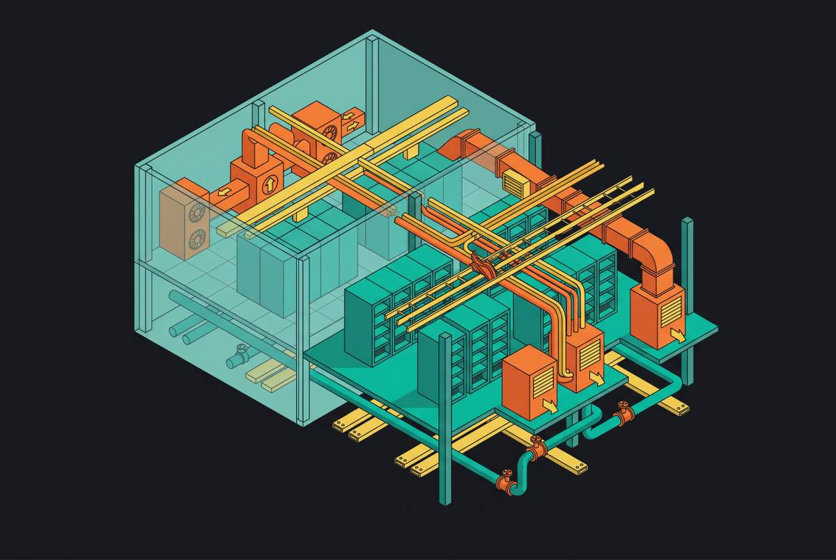 Cover illustration for “BIM Limitations for Data Center Critical-Systems Coordination”