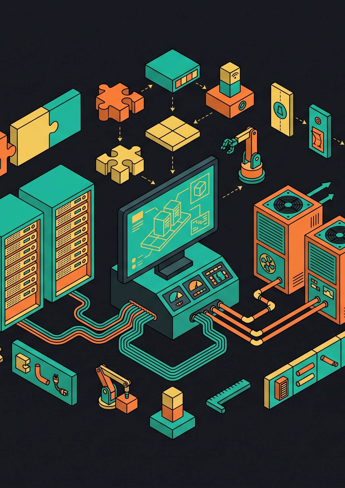 Cover illustration for “Design Automation Tools for Critical-Facility Engineers”