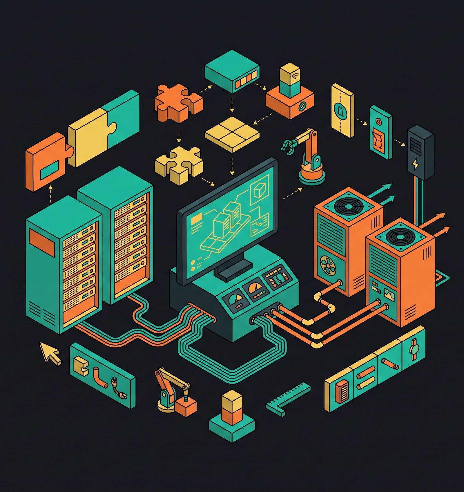 Cover illustration for “Design Automation Tools for Critical-Facility Engineers”