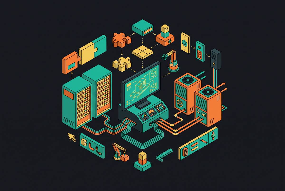 Cover illustration for “Design Automation Tools for Critical-Facility Engineers”