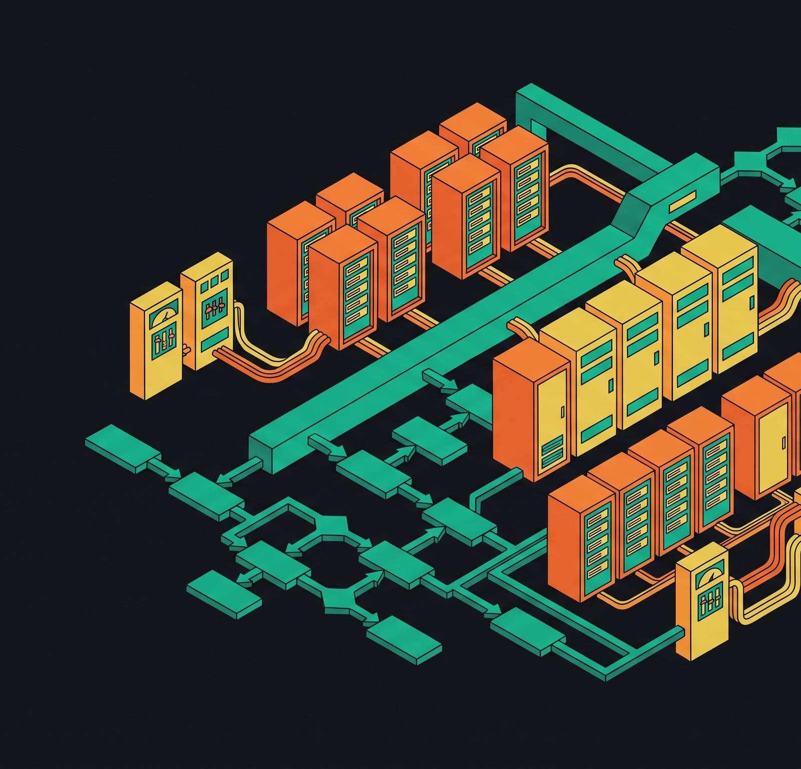 Cover illustration for “Deterministic Rule Engines for Electrical Compliance in Data Centers”