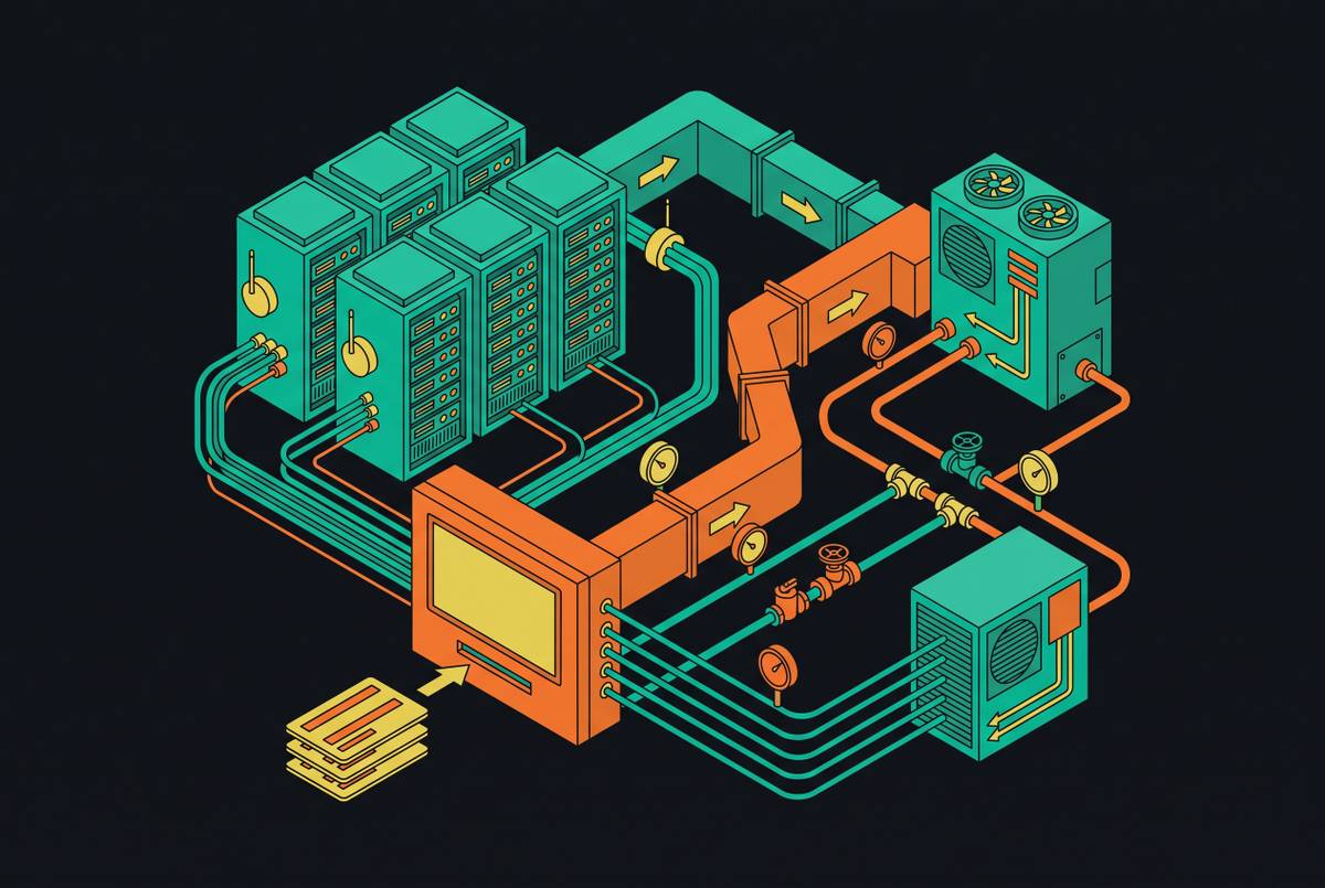 Cover illustration for “BMS Integration Data Requirements at Data Center Turnover”