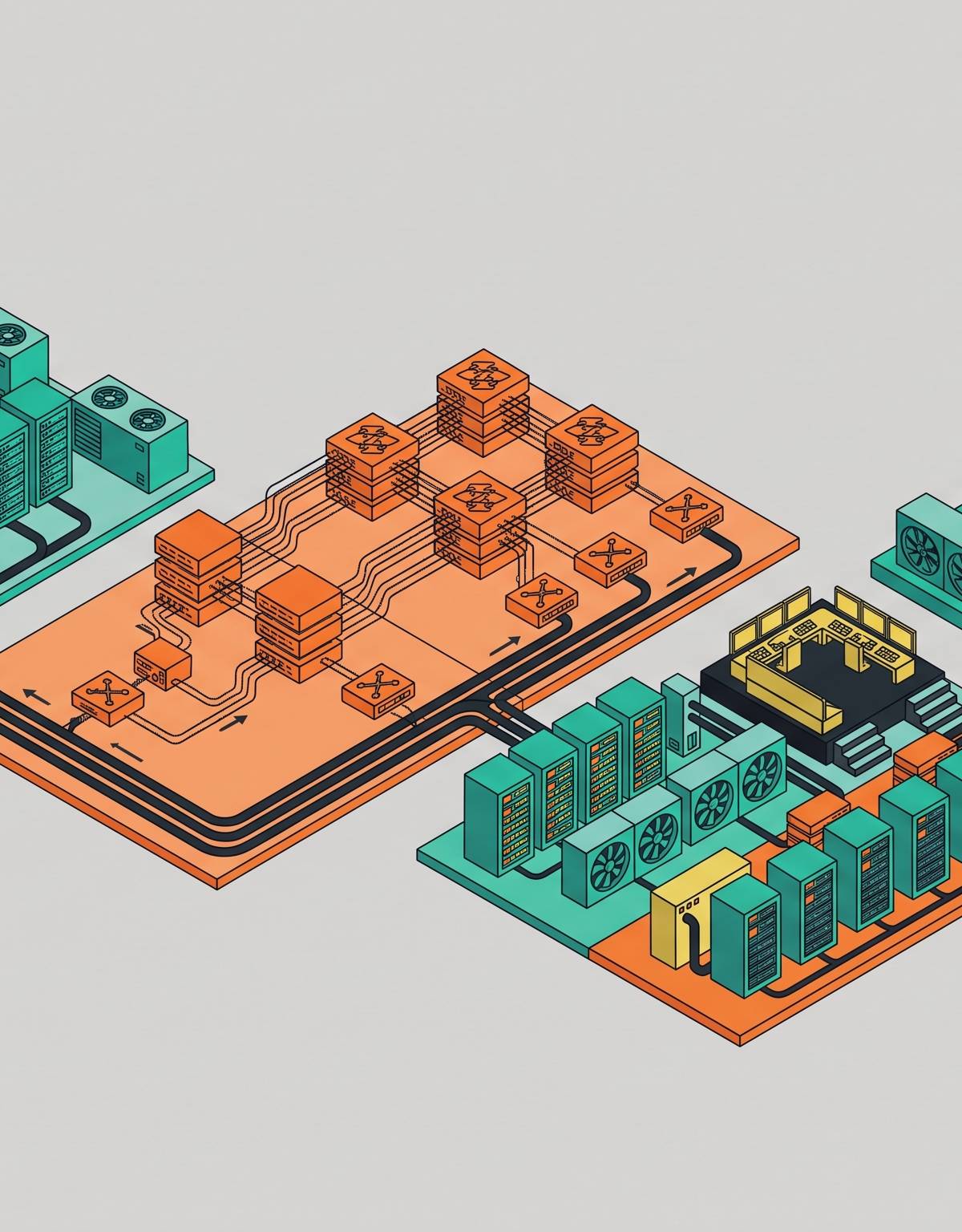 Cover illustration for “Operational Readiness Framework for Enterprise Data Center Projects”
