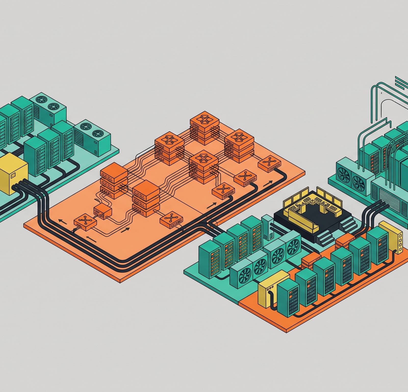 Cover illustration for “Operational Readiness Framework for Enterprise Data Center Projects”