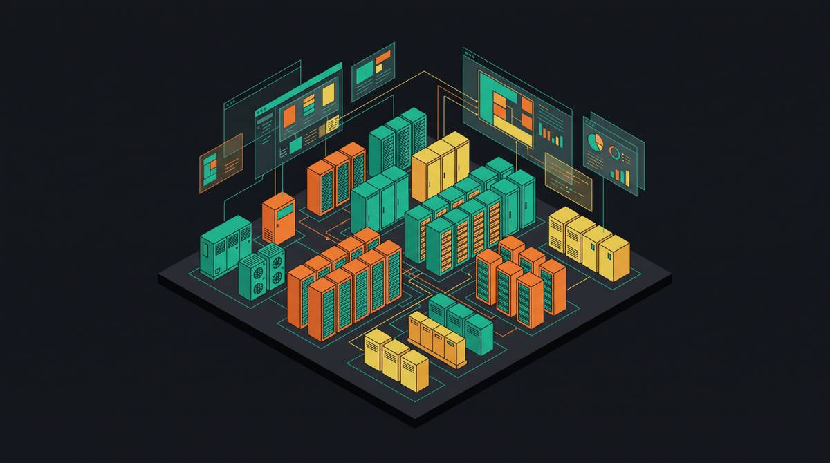 Cover illustration for “Data Center Design Automation Software Evaluation”