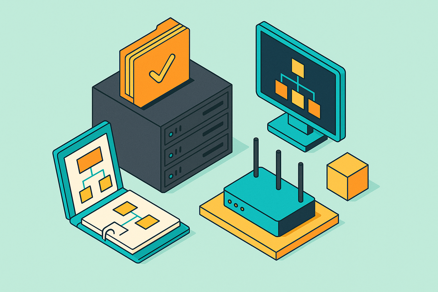 Cover illustration for “Equipment Library Governance for Data Center Design Teams”