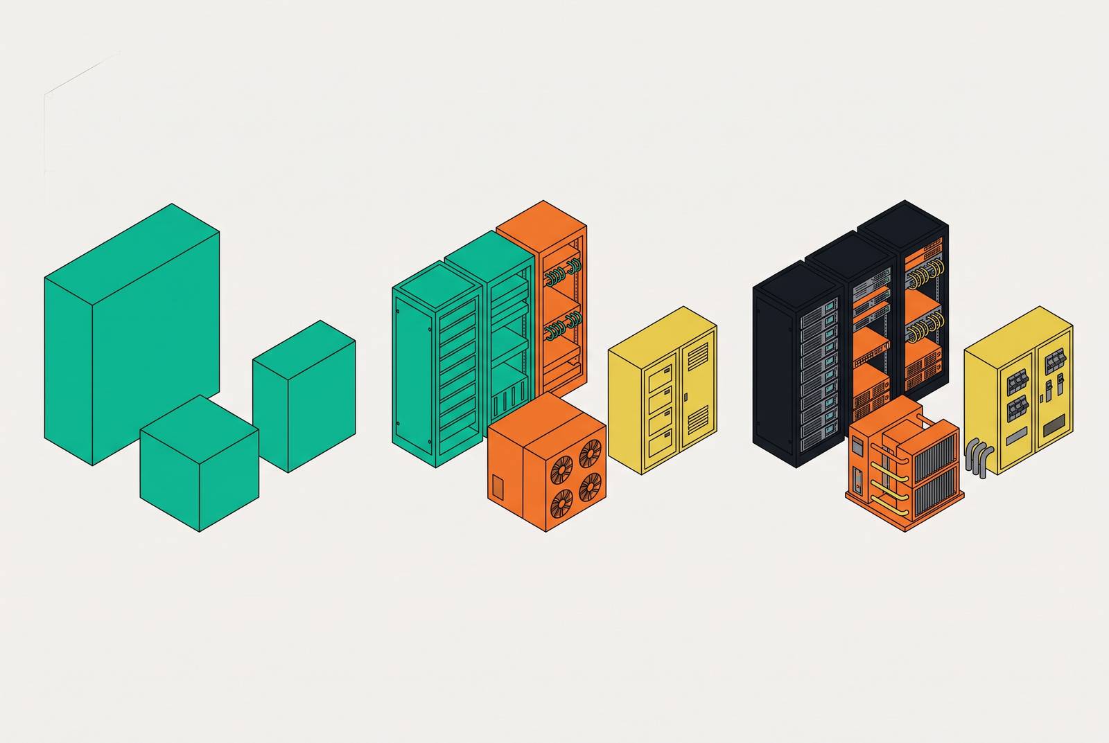 Cover illustration for “BIM Level of Development Requirements for Data Center Equipment”