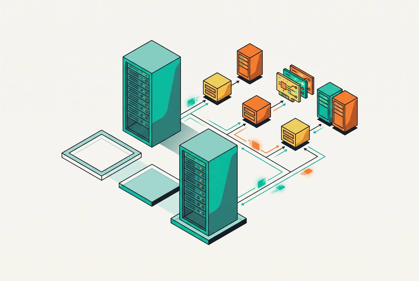 Cover illustration for “Automated Change Propagation After a Rack Move”