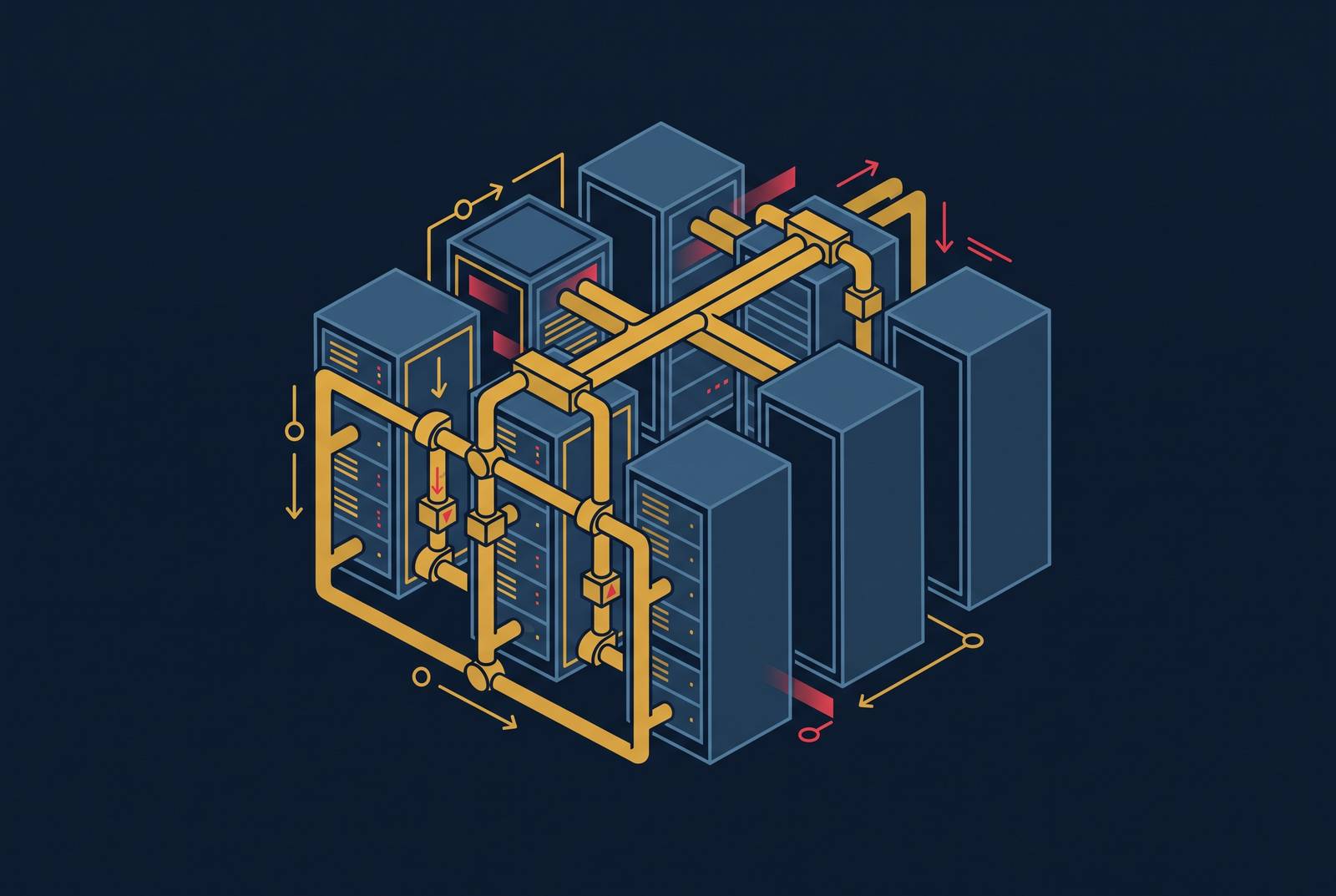 Cover illustration for “Liquid Cooling Adoption Rates and Retrofit Economics for Existing Halls”